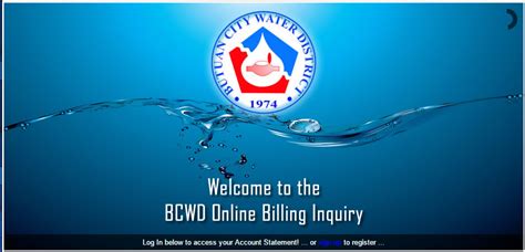 Butuan City Water District Online Billing Inquiry.